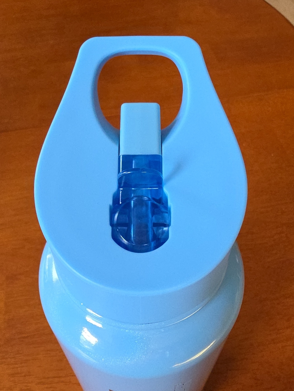 Coldest Premium 40 oz Water Bottle - Neptune Blue Glitter - Picture 4 of 7